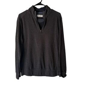English Laundry Pullover‎ Sweater Mens Small Half Zip Modal Blend Casual Preppy